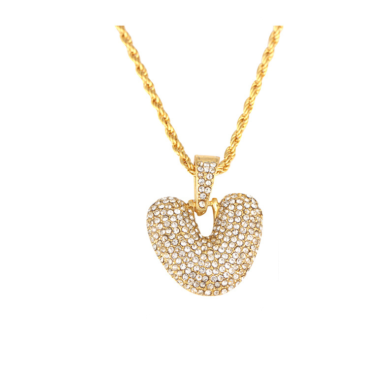 Pendant Necklaces Personalized Hip Hop Full Diamond Letter Necklace Fashion Trend 26 Letters Ornaments Factory Wholesale
Pendant Necklaces Personalized Hip Hop Full Diamond Letter Necklace Fashion Trend 26 Letters Ornaments Factory Wholesale