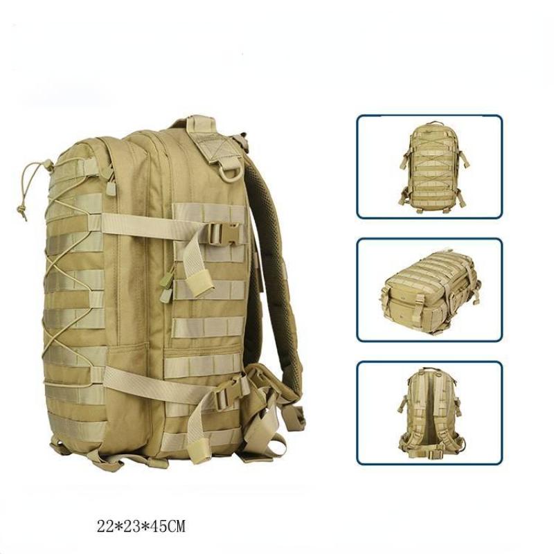 Backpack Tactical Camouflage Retro 1000D Nylon Outdoor Large Capacity Special Battle Men's, Black
Backpack Tactical Camouflage Retro 1000D Nylon Outdoor Large Capacity Special Battle Men's, Black