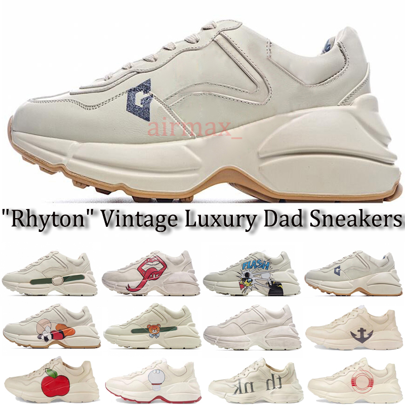Designer Casual Shoes Rhyton Multicolor Women Mens Dad Sneakers Trainers Vintage Genuine Leather Chaussures Shoe Increase Platform Leisure Sneaker Box 35-46, Contact us
Designer Casual Shoes Rhyton Multicolor Women Mens Dad Sneakers Trainers Vintage Genuine Leather Chaussures Shoe Increase Platform Leisure Sneaker Box 35-46, Contact us