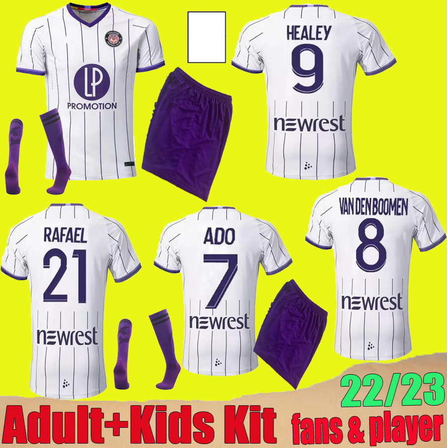 22 23 Toulouse Soccer Jerseys HOME Healey DEJAEGERE ADO 2022 2023 FOOTBALL SHIRT Nicolaisen Rouault Ngoumou Rafael maillot de foot men kids KIT
22 23 Toulouse Soccer Jerseys HOME Healey DEJAEGERE ADO 2022 2023 FOOTBALL SHIRT Nicolaisen Rouault Ngoumou Rafael maillot de foot men kids KIT