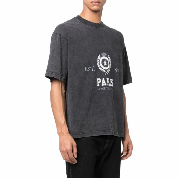Summer College 1917 Letters printed Tee Paris Oversize Vintage Washed Cotton t-shirts Luxury Fashion Men Women High Street Leisure thsirt, Black
Summer College 1917 Letters printed Tee Paris Oversize Vintage Washed Cotton t-shirts Luxury Fashion Men Women High Street Leisure thsirt, Black