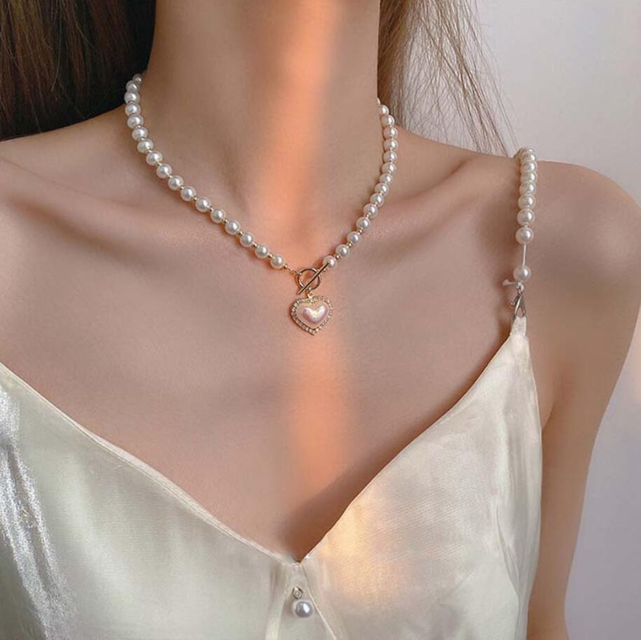 Fashion Baroque Pearl Chain Necklace Women Collar Wedding Punk Toggle Clasp Circle Lariat Bead Choker Necklaces Jewelry
Fashion Baroque Pearl Chain Necklace Women Collar Wedding Punk Toggle Clasp Circle Lariat Bead Choker Necklaces Jewelry