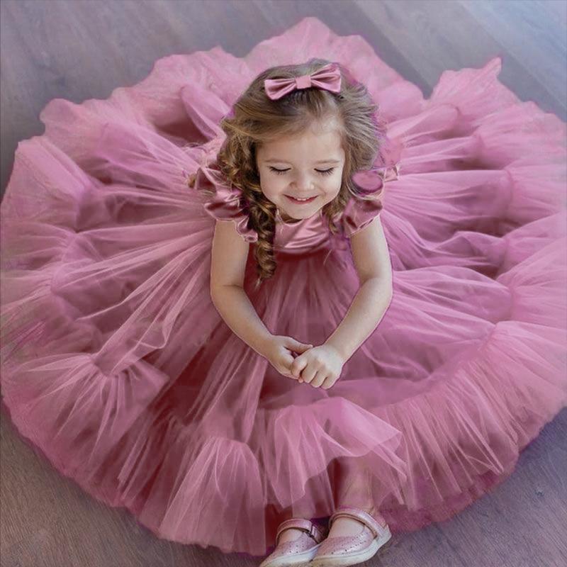 Girl's Dresses Toddler Baby Wedding Girl Dress Fluffy 1st Birthday Party Lace Princess Children First Communion Bow Clothes Gown VestidosGir, White
Girl's Dresses Toddler Baby Wedding Girl Dress Fluffy 1st Birthday Party Lace Princess Children First Communion Bow Clothes Gown VestidosGir, White