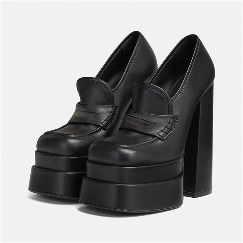 Fashion Double Layer Platform High Heels Pumps For Women Spring Summer Designer Luxury Thick Loafers Party Shoes Casual Ladies 220328, Red
Fashion Double Layer Platform High Heels Pumps For Women Spring Summer Designer Luxury Thick Loafers Party Shoes Casual Ladies 220328, Red
