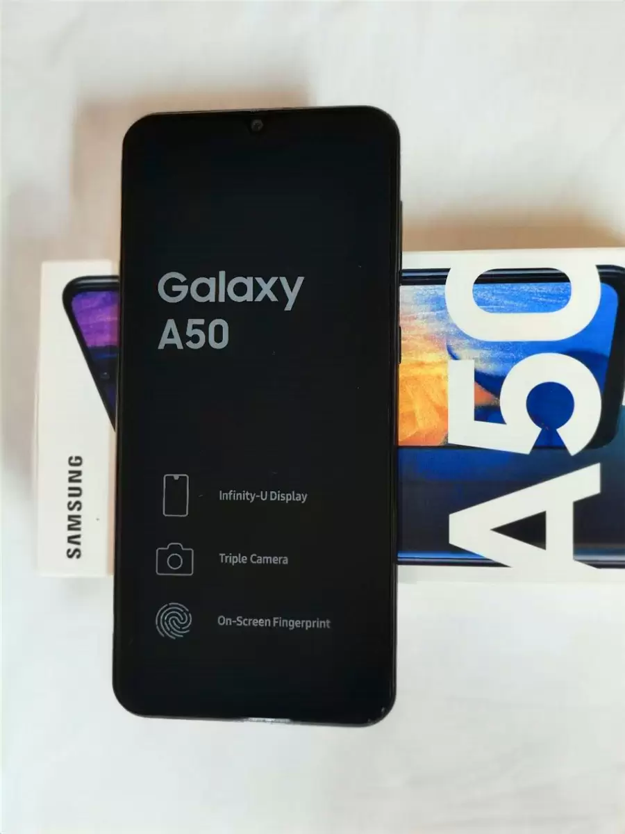 Refurbished Original Samsung Galaxy A50 A505U 6.4 inch Octa Core 4GB RAM 64GB ROM 4G LTE Android Phone