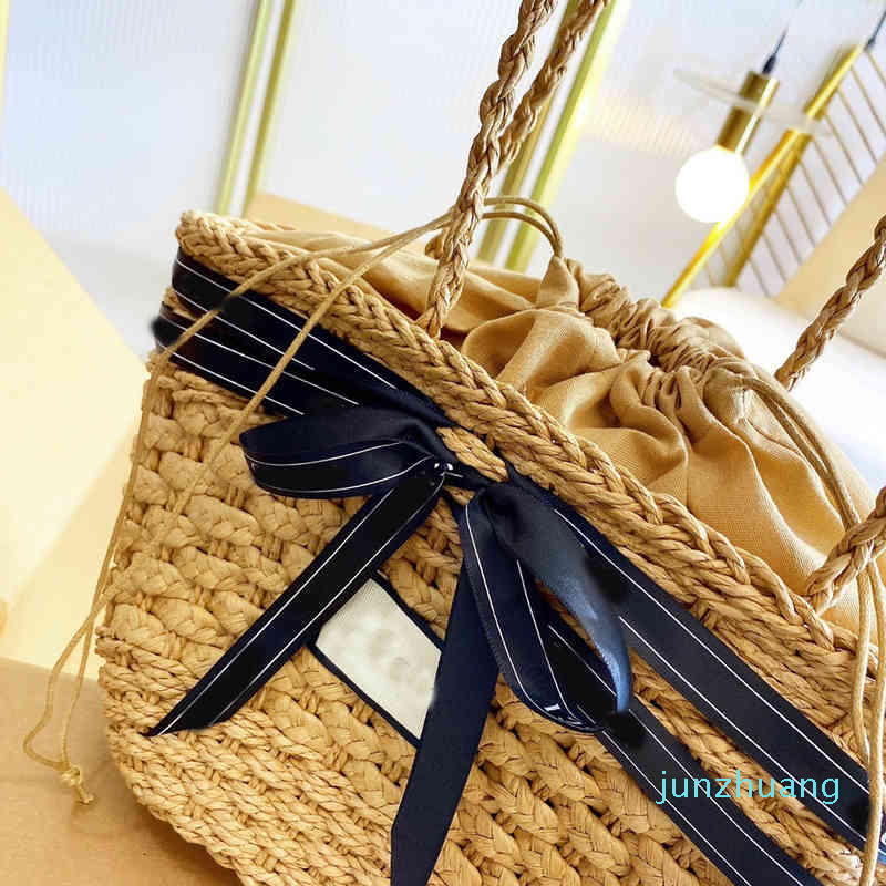 Designer- Beach Straw Bags Summer Casual Rattan Women Handbags Woven Tote Lady Buckets Messenger Shopping Travel Purse, Khaki
Designer- Beach Straw Bags Summer Casual Rattan Women Handbags Woven Tote Lady Buckets Messenger Shopping Travel Purse, Khaki