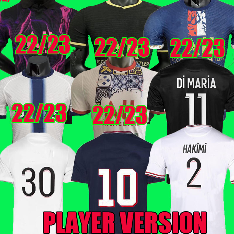 Player version SERGIO RAMOS MBAPPE Soccer Jerseys HOME AWAY 4TH HAKIMI 21 22 23 PSgs Maillots training football shirt 2021 2022 2023 MARQUINHOS VERRATTI DI MARIA KEAN, Third
Player version SERGIO RAMOS MBAPPE Soccer Jerseys HOME AWAY 4TH HAKIMI 21 22 23 PSgs Maillots training football shirt 2021 2022 2023 MARQUINHOS VERRATTI DI MARIA KEAN, Third