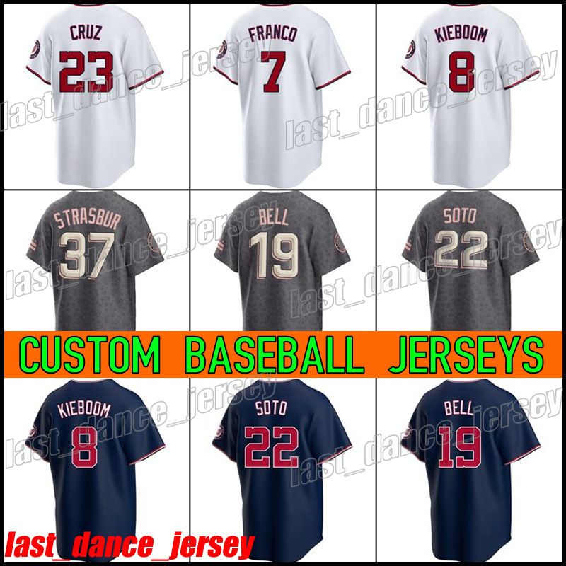 22 Juan Soto 8 Carter Kieboom Baseball Jersey Washington 2022 Cherry Blossom City Connect Nationals Nelson Cruz Josh Bell Keibert Ruiz Stephen Strasburg zx30cb, Man custom jersey (guom)
22 Juan Soto 8 Carter Kieboom Baseball Jersey Washington 2022 Cherry Blossom City Connect Nationals Nelson Cruz Josh Bell Keibert Ruiz Stephen Strasburg zx30cb, Man custom jersey (guom)