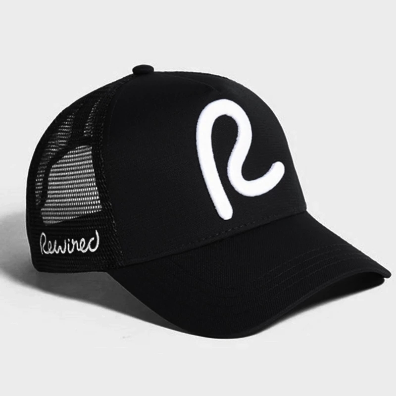 rewired baseball cap Rewired R embroidery Trucker Cap outdoor casual dad hats fashion sports caps hat 220513