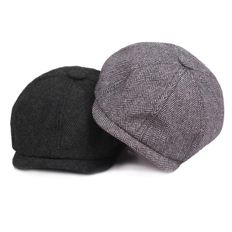Berets Hat Women Men Warm Black Grey Herringbone Sboy Baker Boy Solid Casual Tweed Flat Cap Mens Gatsby #45Berets
Berets Hat Women Men Warm Black Grey Herringbone Sboy Baker Boy Solid Casual Tweed Flat Cap Mens Gatsby #45Berets