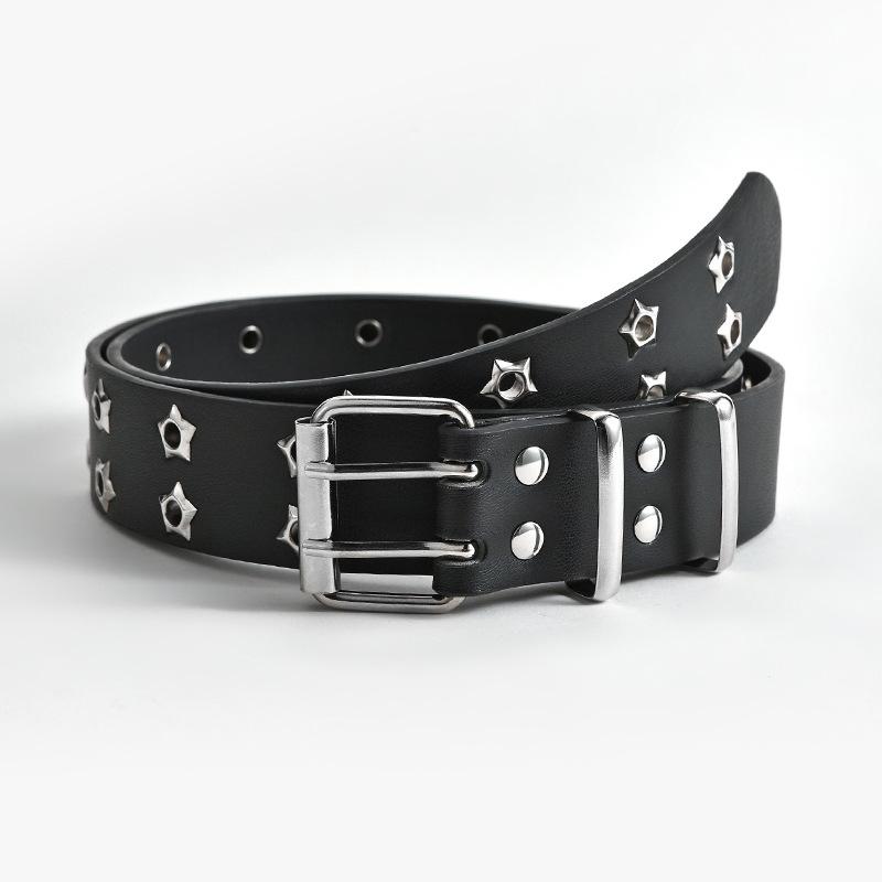 Belts Fashion Alloy Ladies Belt Chain Luxury Pin Buckle Jeans Decoration Retro Punk Designer X658, Black
Belts Fashion Alloy Ladies Belt Chain Luxury Pin Buckle Jeans Decoration Retro Punk Designer X658, Black