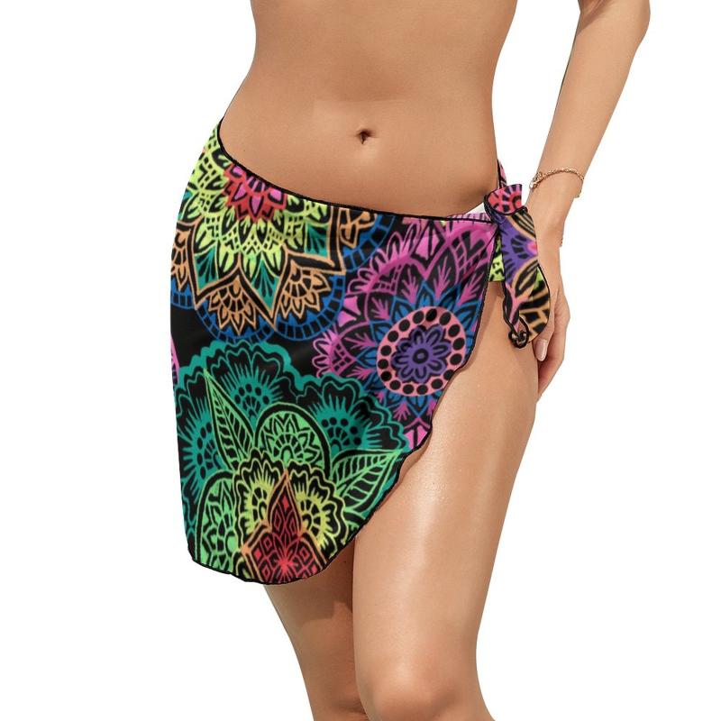 Women' Swimwear Neon Mandala Beach Bikini Cover Up Summer Colorful Floral Print Chiffon Wrap Scarf Woman Cover-Ups Kawaii BeachwearWomen, Style-8
Women' Swimwear Neon Mandala Beach Bikini Cover Up Summer Colorful Floral Print Chiffon Wrap Scarf Woman Cover-Ups Kawaii BeachwearWomen, Style-8