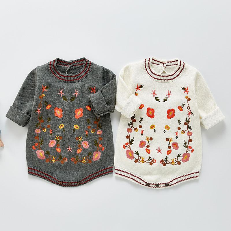 Jumpsuits Spring Autumn Baby Girls Long Sleeve Embroider Rompers Jumpsuit Clothes Cute Kids Girl Knit RompersJumpsuits, 213h02 brown
Jumpsuits Spring Autumn Baby Girls Long Sleeve Embroider Rompers Jumpsuit Clothes Cute Kids Girl Knit RompersJumpsuits, 213h02 brown