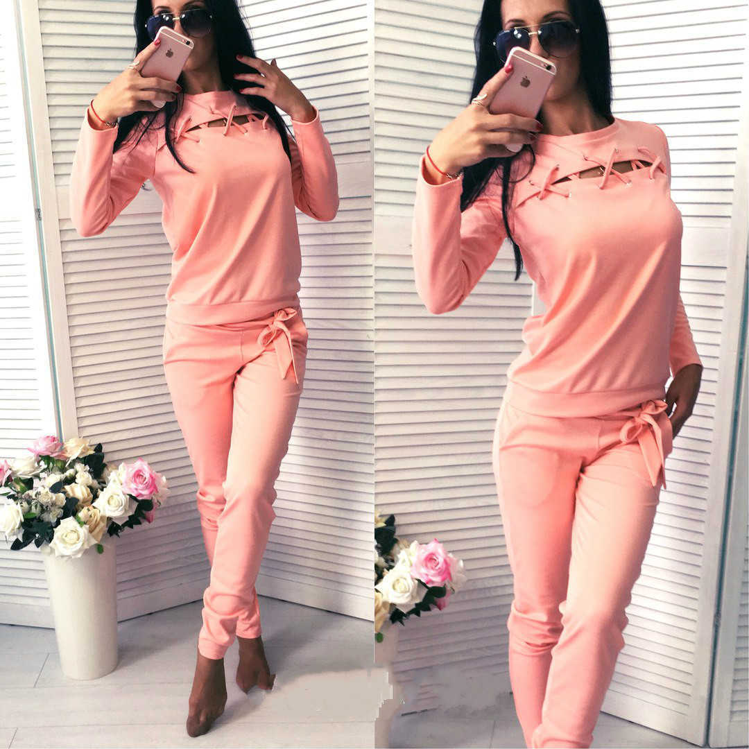 womens sportswear tracksuits new long sleeve sweater two piece leisure suit women sports tracksuits sets