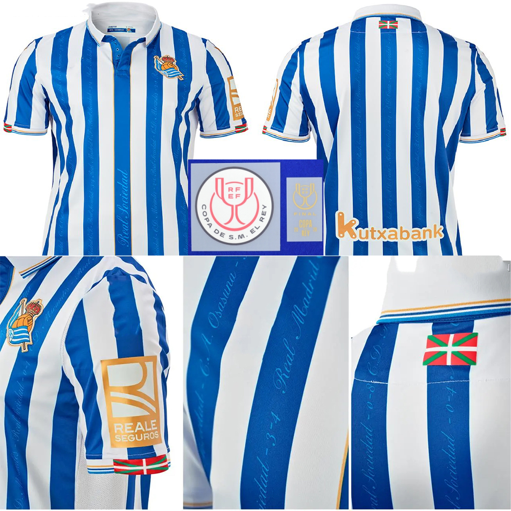 Camiseta 20 21 Club Real Sociedad Copa De Rey Final Soccer Jerseys maillot Football Shirt DAVID SILVA OYARZABAL ISAK WILLIAN JANUZAJ For Men Home Champion Jersey, 21 copa de rey final
Camiseta 20 21 Club Real Sociedad Copa De Rey Final Soccer Jerseys maillot Football Shirt DAVID SILVA OYARZABAL ISAK WILLIAN JANUZAJ For Men Home Champion Jersey, 21 copa de rey final