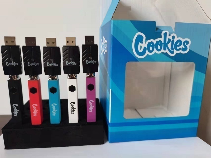 Cookies Square Preheat Battery VV 500mah Preheating Button Adjustable Variable Voltage BUD Quad Vape pen 510 Thread 20Pcs A Display Box for Wax Oil Th205 Cartridges, Display box with 20pcs
Cookies Square Preheat Battery VV 500mah Preheating Button Adjustable Variable Voltage BUD Quad Vape pen 510 Thread 20Pcs A Display Box for Wax Oil Th205 Cartridges, Display box with 20pcs
