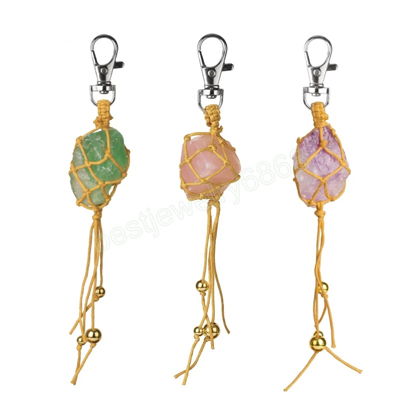 Natural Stone Irregular Keychain Hanging Rope Buckle Car Keyring Tassel Key Ring Women Men Reiki Jewelry Accessories
Natural Stone Irregular Keychain Hanging Rope Buckle Car Keyring Tassel Key Ring Women Men Reiki Jewelry Accessories