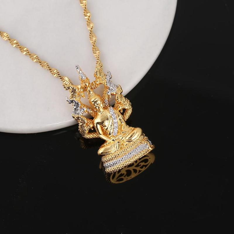 Pendant Necklaces Gold Color Vintage Tibetan Amitabha Buddha Buddhist NecklacePendant
Pendant Necklaces Gold Color Vintage Tibetan Amitabha Buddha Buddhist NecklacePendant