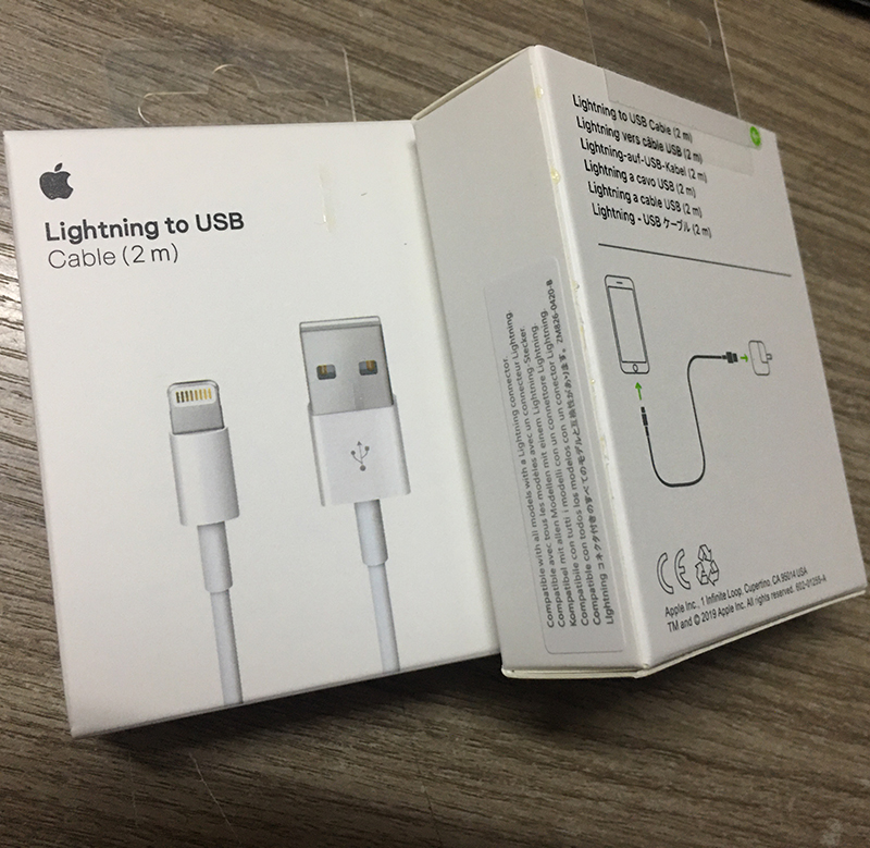 1m 3ft 2m 6ft Lighting to USB A Data Fast Charging Cables Cell Phone Cords Original Retail Box with Logo Sealed with Green Stick for iPhone 11 XS X Pro Max 8 7 6s Plus, No retail box
1m 3ft 2m 6ft Lighting to USB A Data Fast Charging Cables Cell Phone Cords Original Retail Box with Logo Sealed with Green Stick for iPhone 11 XS X Pro Max 8 7 6s Plus, No retail box