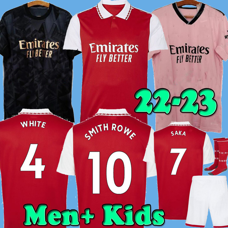 21 22 23 SMITH ROWE PEPE SAKA soccer jerseys Fans Player version ODEGAARD THOMAS MARTINELLI TIERNEY 2021 2022 2023 no more red football shirt Men Kids kit sets Gunners, 22-23 third pink
21 22 23 SMITH ROWE PEPE SAKA soccer jerseys Fans Player version ODEGAARD THOMAS MARTINELLI TIERNEY 2021 2022 2023 no more red football shirt Men Kids kit sets Gunners, 22-23 third pink