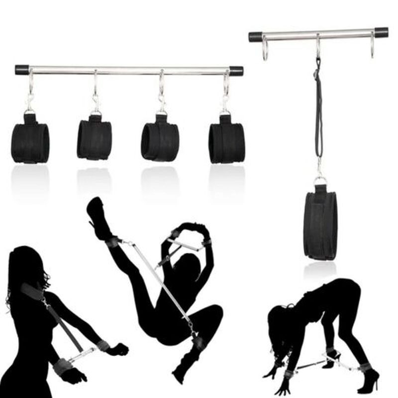 Stainless Steel Spreader Bar sexy Handcuffs Ankle Cuff Neck Collar Restraint Set Slave Shackles Erotic Game Tool for Women
Stainless Steel Spreader Bar sexy Handcuffs Ankle Cuff Neck Collar Restraint Set Slave Shackles Erotic Game Tool for Women