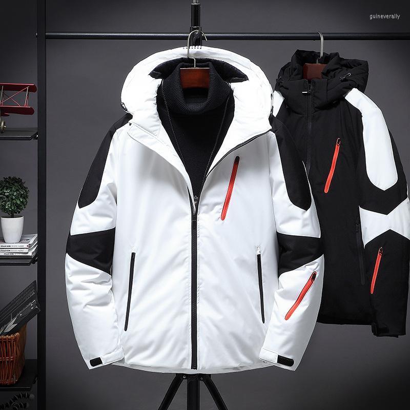Men's Down & Parkas 2022 Snow Overcoat Men Windbreaker Thick Warm 90% White Duck Jacket Stand Collar Hooded Winter Clothing Guin22, Black
Men's Down & Parkas 2022 Snow Overcoat Men Windbreaker Thick Warm 90% White Duck Jacket Stand Collar Hooded Winter Clothing Guin22, Black