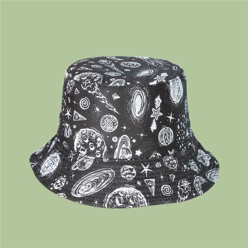 Berets Cotton Starry Sky Print Bucket Hat Fisherman Outdoor Travel Sun Cap Hats For Men And Women 274, Black
Berets Cotton Starry Sky Print Bucket Hat Fisherman Outdoor Travel Sun Cap Hats For Men And Women 274, Black