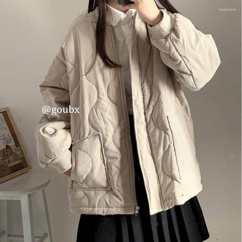Women's Down & Parkas Padded Jacket Soft Girl 2022 Autumn Winter Korean Loose Diamond Cotton Coat Student Hong Kong Style Thick Clothing Kar, Black
Women's Down & Parkas Padded Jacket Soft Girl 2022 Autumn Winter Korean Loose Diamond Cotton Coat Student Hong Kong Style Thick Clothing Kar, Black