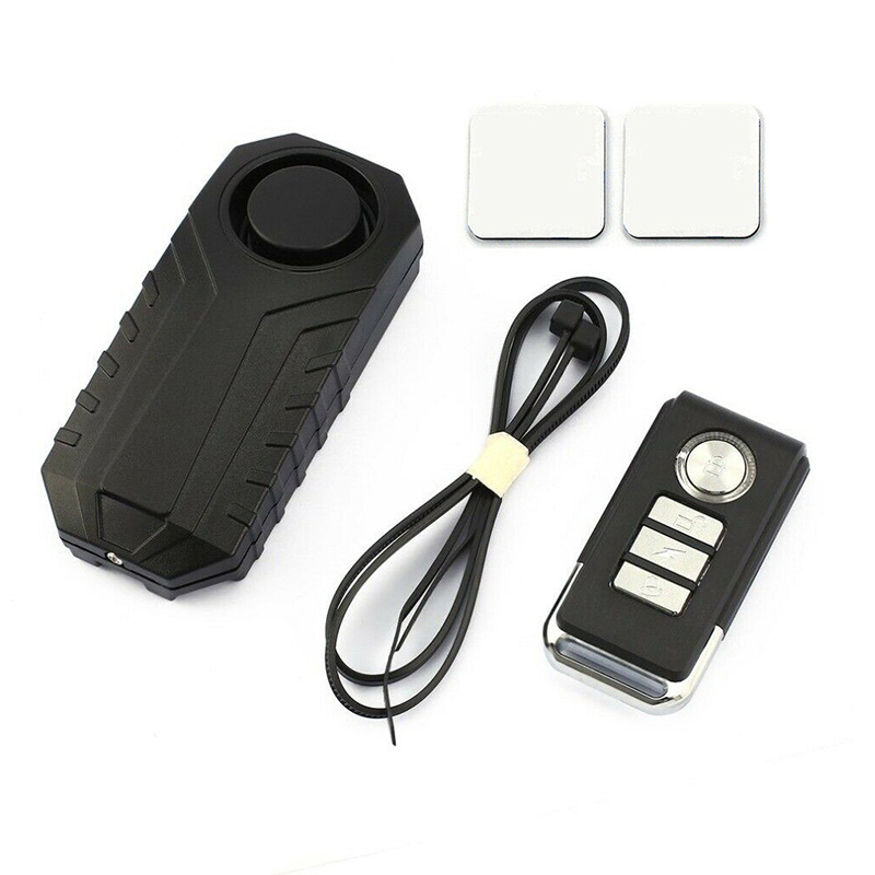 Waterproof Remote Control Electric Car Vehicle Bike Motorcycle Security Anti Lost Remind Vibration Warning Alarm Sensor Detector