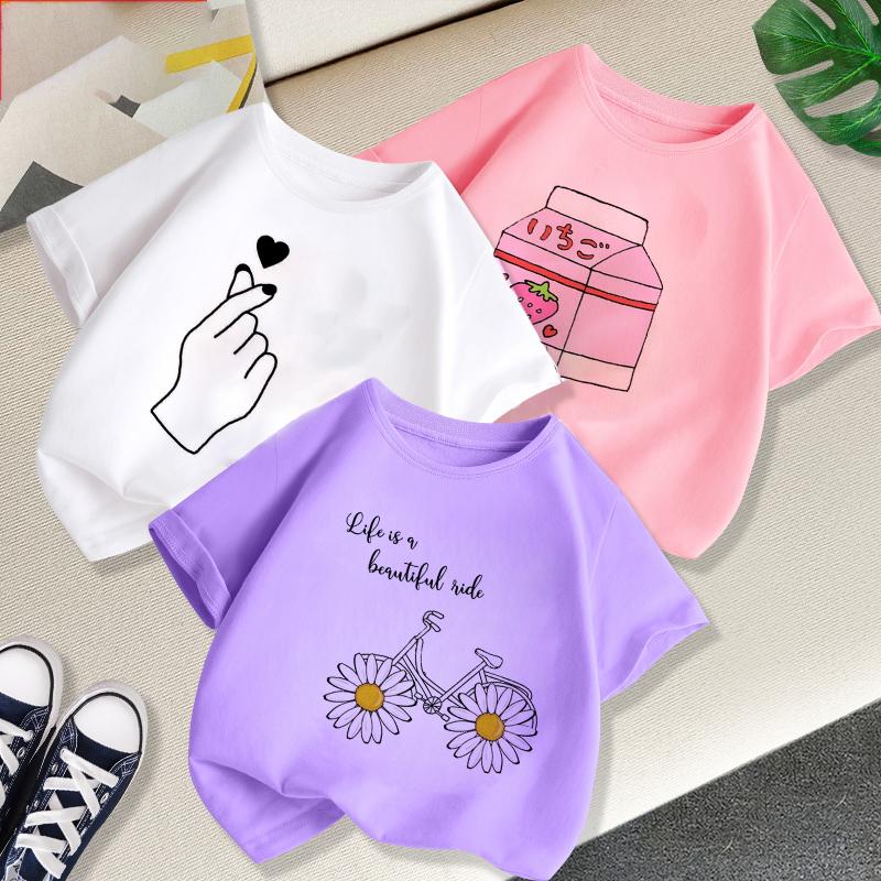 T-shirts Cartoon 3 Color Summer Short Sleeve Kids T Shirt For Boy Casual TShirts Girls Tops Flowers Children ClothesT-shirts, 12795
T-shirts Cartoon 3 Color Summer Short Sleeve Kids T Shirt For Boy Casual TShirts Girls Tops Flowers Children ClothesT-shirts, 12795