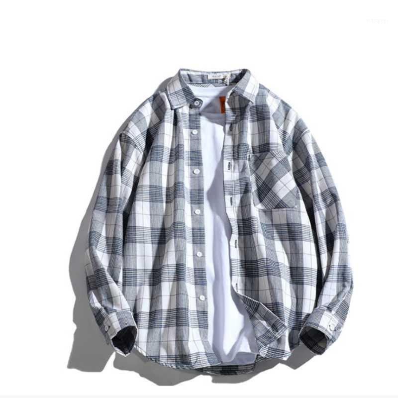 Men' Casual Shirts Men Harajuku Color Block Plaid Shirt 2022 Mens Streetwear Chic Turn Down Collar Spring Long Sleeve Male Vintage Korean T, Red
Men' Casual Shirts Men Harajuku Color Block Plaid Shirt 2022 Mens Streetwear Chic Turn Down Collar Spring Long Sleeve Male Vintage Korean T, Red