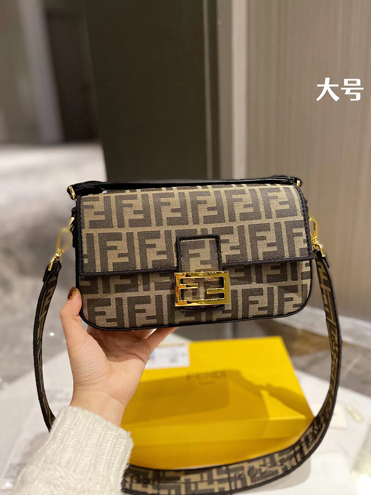 Fendi Baguette Shoulder Bags Designer Fashion 2022 Tote High Quality Handbags Size 26cm