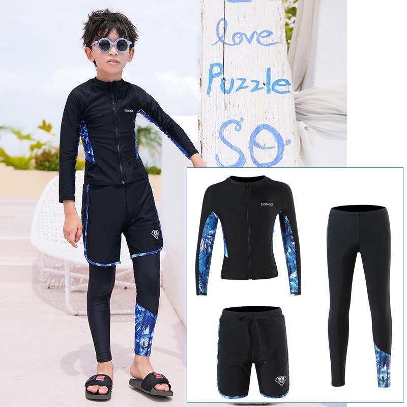 Women's Swimwear Boys' 3pcs/set Swimsuit Youth/Kids Full Body Quick Dry Athletic Swimming Shirt Pants With Trunks AthleticWomen's, Bl22031a
Women's Swimwear Boys' 3pcs/set Swimsuit Youth/Kids Full Body Quick Dry Athletic Swimming Shirt Pants With Trunks AthleticWomen's, Bl22031a