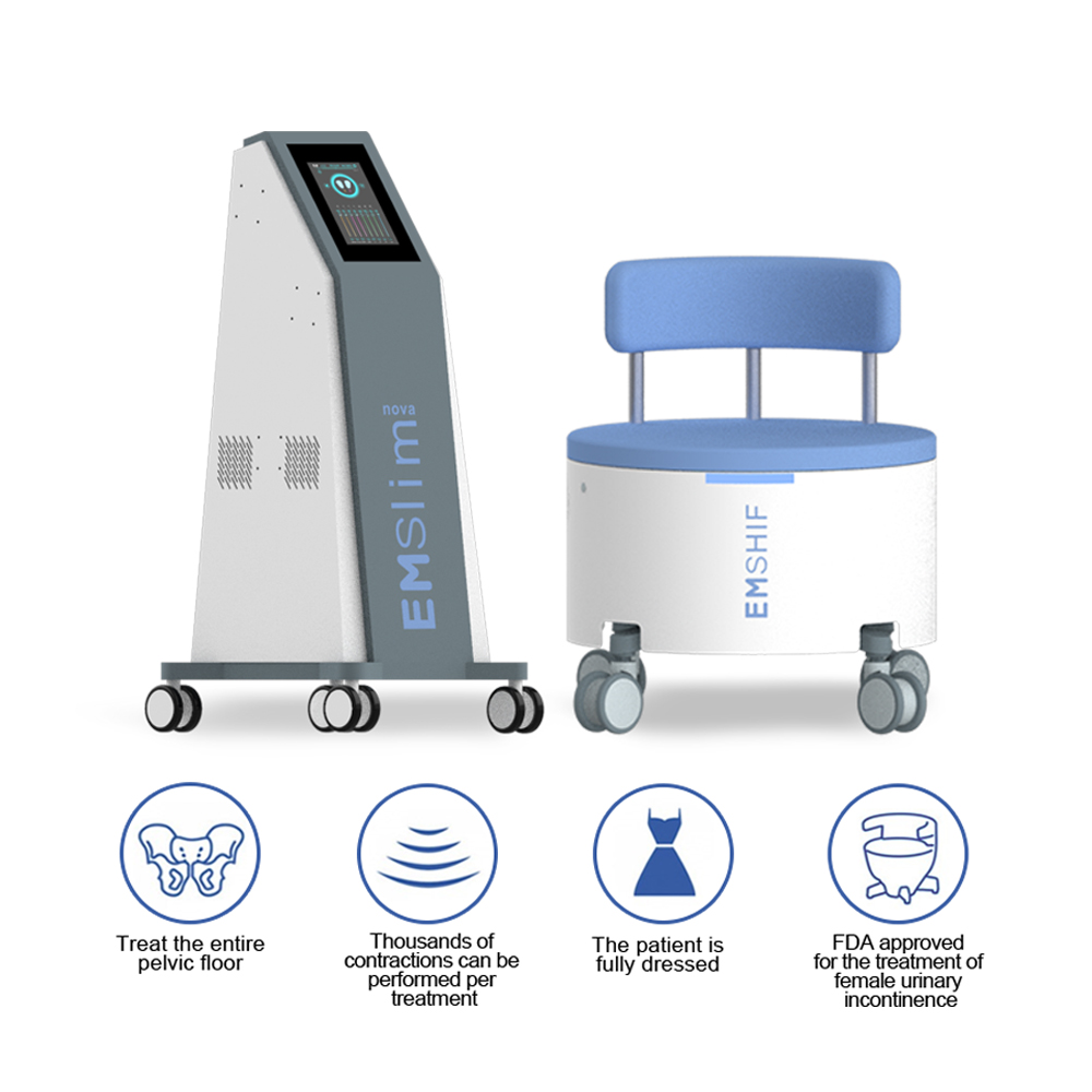 High quality HIEMT Pelvic Floor Muscle repaired Exerciser EMSLIM slimming machine Ems Muscle Stimulator EM-chair vaginal tightening seat beauty salon equipment
High quality HIEMT Pelvic Floor Muscle repaired Exerciser EMSLIM slimming machine Ems Muscle Stimulator EM-chair vaginal tightening seat beauty salon equipment