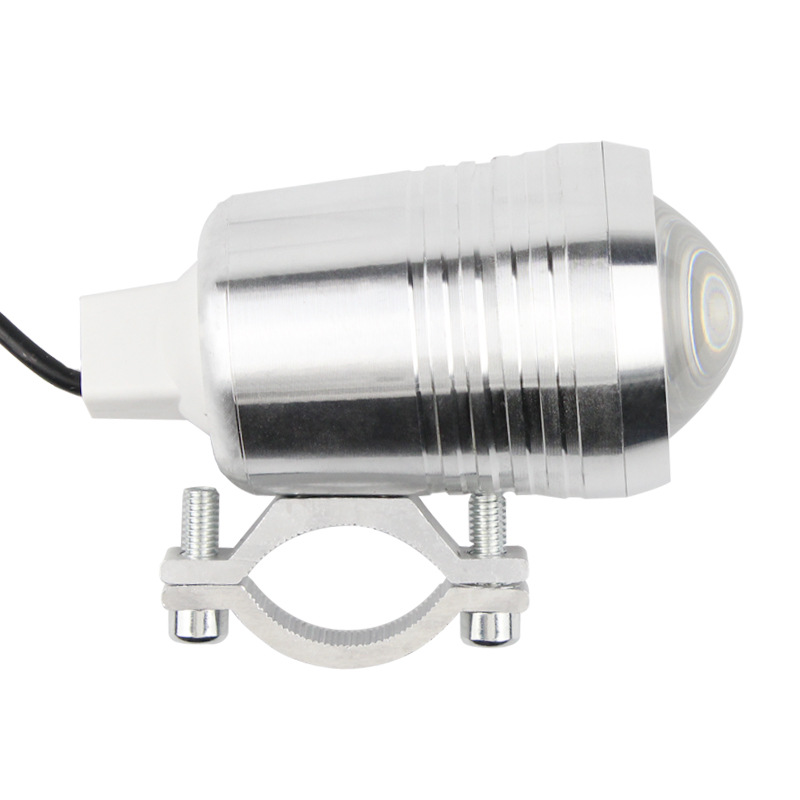 2pcs 30W Motorcycle U2 LED Fog Lights Driving Headlight Spotlights High/Low Beam + Switch Dustproof And Rustproof