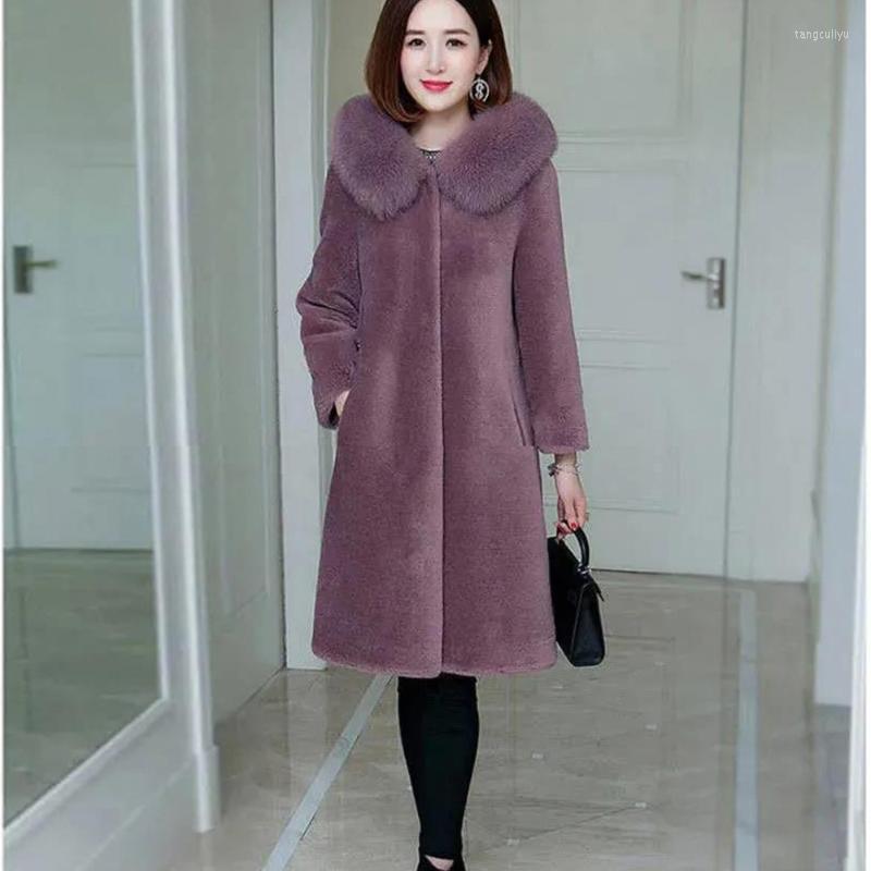 Women's Fur & Faux Fashion Winter Women 2022 Autumn Over-the-knee Woman With Loose Coat Mandarin Collar, Red
Women's Fur & Faux Fashion Winter Women 2022 Autumn Over-the-knee Woman With Loose Coat Mandarin Collar, Red
