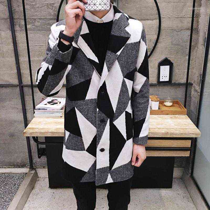 Men's Wool & Blends Wholesale- 2022 Winter England Style Fashion Color Blocked Plaid Coat Men Trench Sobretudo Size -xl NDY201 T220810, Mf700
Men's Wool & Blends Wholesale- 2022 Winter England Style Fashion Color Blocked Plaid Coat Men Trench Sobretudo Size -xl NDY201 T220810, Mf700