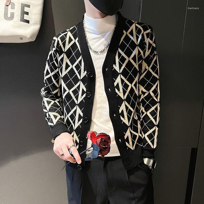 Men's Sweaters Autumn Winter Cardigan Men Loose Printing Casual Sweater Coat Fashion Long Sleeve Warm Knittwear Clothing Mari22, Black
Men's Sweaters Autumn Winter Cardigan Men Loose Printing Casual Sweater Coat Fashion Long Sleeve Warm Knittwear Clothing Mari22, Black