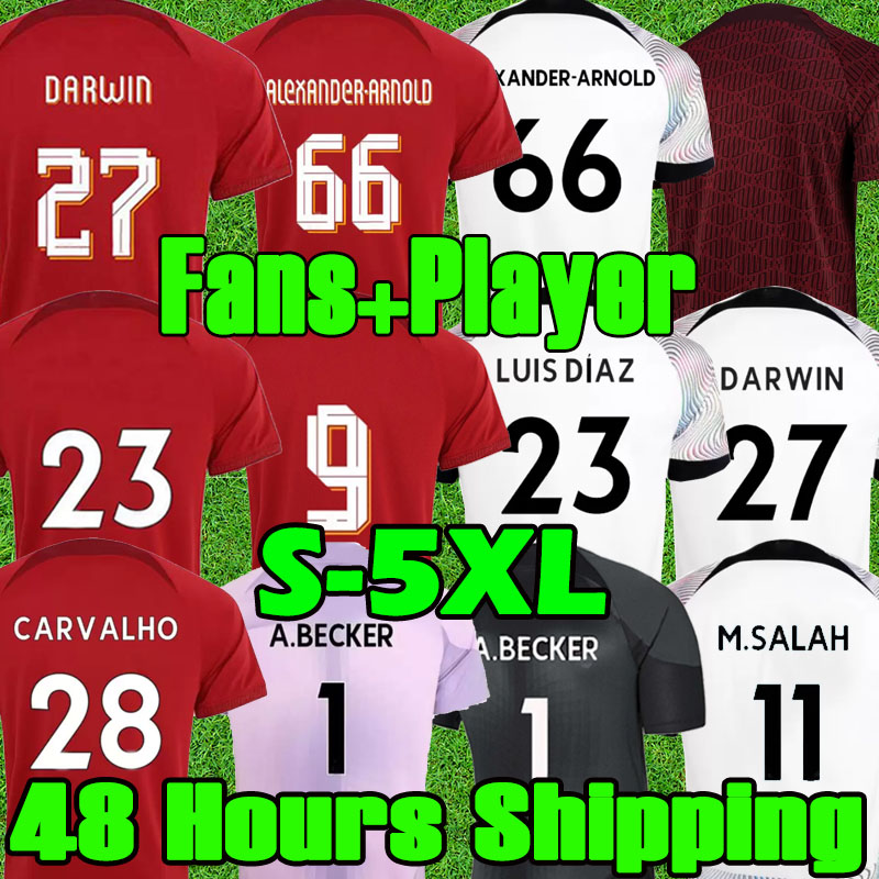 S-5XL 22 23 DARWIN Carvalho Mohamed soccer jerseys ALEXANDER-ARNOLD 2022 2023 Diogo KEITA Luis DIaz football kids kit Minamino Alisson uniforms 48 Hours Ship, 22 23 home kids+socks
S-5XL 22 23 DARWIN Carvalho Mohamed soccer jerseys ALEXANDER-ARNOLD 2022 2023 Diogo KEITA Luis DIaz football kids kit Minamino Alisson uniforms 48 Hours Ship, 22 23 home kids+socks