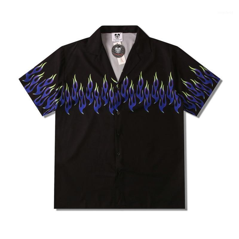 Men' Casual Shirts 2022 Hip Hop Shirt Streetwear Men Hawaiian Floral Print Harajuku Beach Hiphop Summer Tops Short Sleeve #3, Black
Men' Casual Shirts 2022 Hip Hop Shirt Streetwear Men Hawaiian Floral Print Harajuku Beach Hiphop Summer Tops Short Sleeve #3, Black