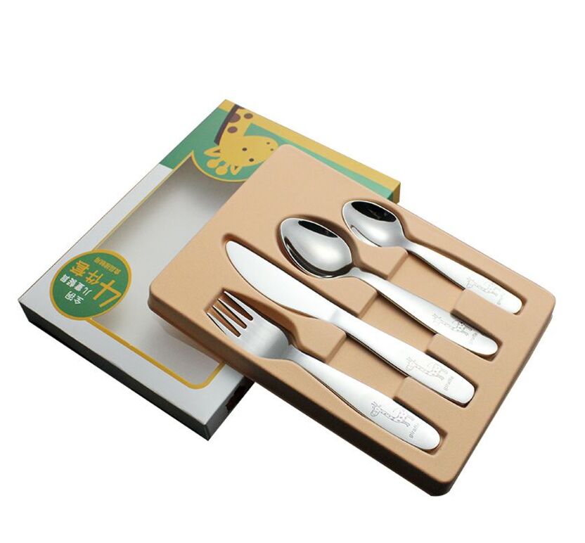 4PCS/pack 304 Stainless Steel Kids Cutlery Cartoon Pattern Carving Children Tableware Western-style Tableware Cutlery Set, Silver 4pcs/set
4PCS/pack 304 Stainless Steel Kids Cutlery Cartoon Pattern Carving Children Tableware Western-style Tableware Cutlery Set, Silver 4pcs/set