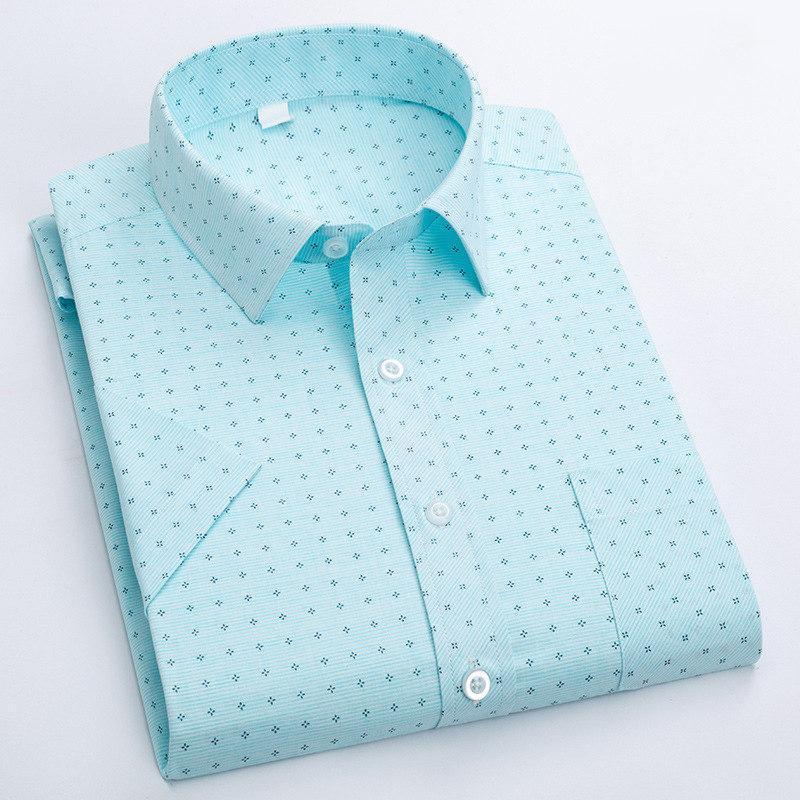 Summer Short Sleeve Print Plaid Shirts Mens Fashion Button Shirt White Pink Office Work Leisure Clothing Men's Casual, As photo
Summer Short Sleeve Print Plaid Shirts Mens Fashion Button Shirt White Pink Office Work Leisure Clothing Men's Casual, As photo