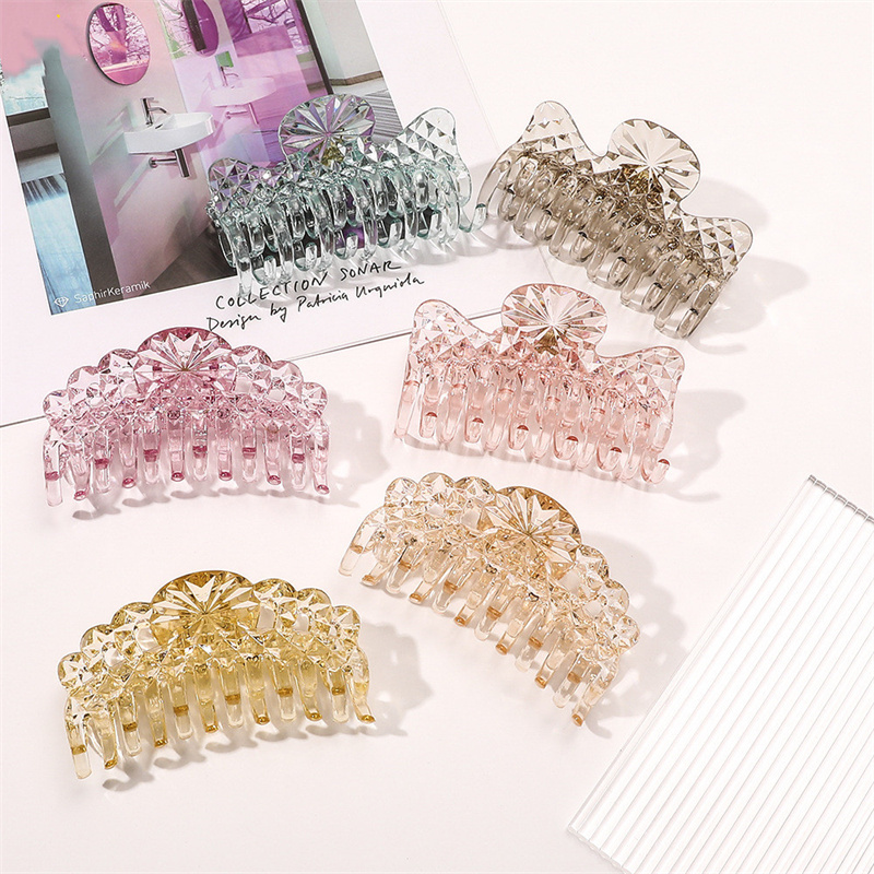 Yamog Women Crystal Face Bow-tie Grab Hair Clamps Large Wave Monster Shaped Solid Color Plastic Hair Claw Clips Korean Female Shower Ponytail Scrunchies Hairpins
Yamog Women Crystal Face Bow-tie Grab Hair Clamps Large Wave Monster Shaped Solid Color Plastic Hair Claw Clips Korean Female Shower Ponytail Scrunchies Hairpins