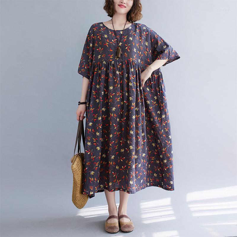 Plus Size Dresses BIG Summer Women Fashion Elegant Red Leaf Print Tops Ladies Female Large Long Casual Loose Ruffle Drapped Cotton Dress Jon, Dark grey
Plus Size Dresses BIG Summer Women Fashion Elegant Red Leaf Print Tops Ladies Female Large Long Casual Loose Ruffle Drapped Cotton Dress Jon, Dark grey