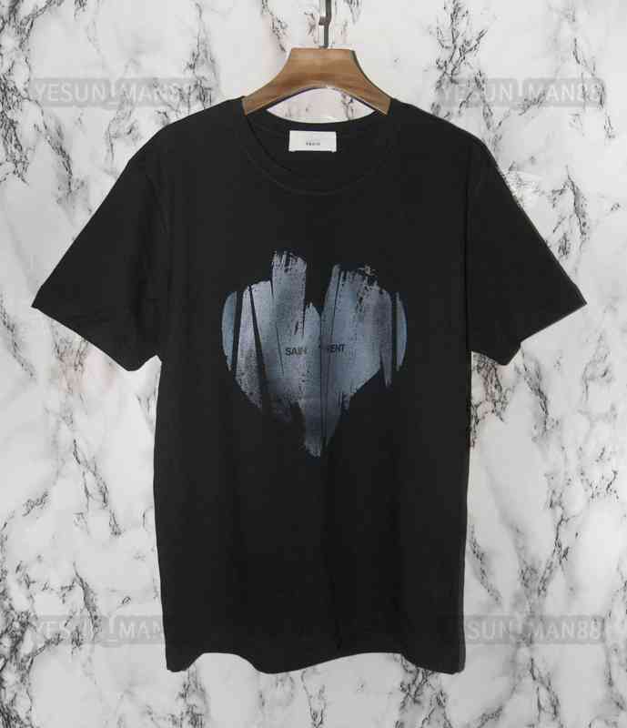Designer Luxury Spring Summer Ysls Classic Love Letter Printed SLP T Shirt Fashion Mens And Womens Couples Loose Crew Neck Tee, 22 
Designer Luxury Spring Summer Ysls Classic Love Letter Printed SLP T Shirt Fashion Mens And Womens Couples Loose Crew Neck Tee, 22