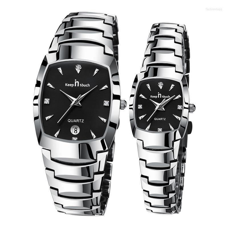 Wristwatches Fashion Men Women Watches Couple Items For Lovers Stainless Steel Quartz Date Clock Casual Business Style His Hers Watch SetsWr, Black lady
Wristwatches Fashion Men Women Watches Couple Items For Lovers Stainless Steel Quartz Date Clock Casual Business Style His Hers Watch SetsWr, Black lady