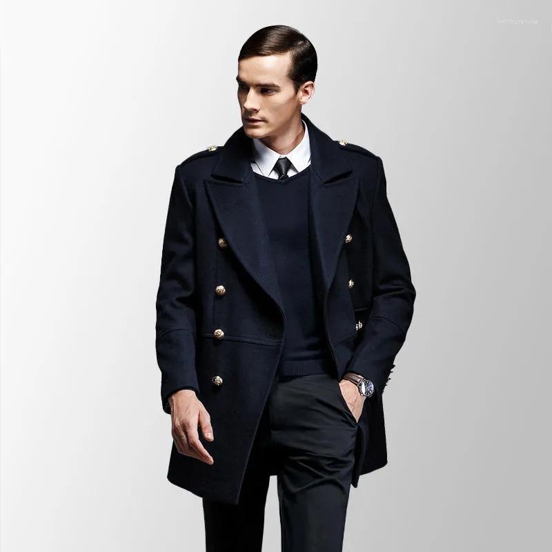 Men's Wool & Blends Autumn And Winter Cashmere Coat Mid-length Windbreaker Woolen British Casual Jacket Clothing Will22, Black
Men's Wool & Blends Autumn And Winter Cashmere Coat Mid-length Windbreaker Woolen British Casual Jacket Clothing Will22, Black