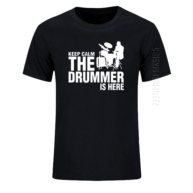 Men's T-Shirts Clothing A Drummer And Drums Men Crew Neck Cotton Tops Tees Oversized Casual Keep Calms The Is Here T Shirts
Men's T-Shirts Clothing A Drummer And Drums Men Crew Neck Cotton Tops Tees Oversized Casual Keep Calms The Is Here T Shirts