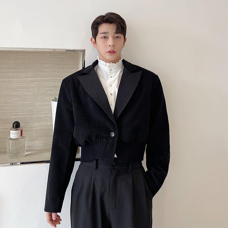 Men's Suits & Blazers Men Women Vintage Fashion Casual Short Suit Jacket Men's Korean Streetwear Retro Coat Unisex Couple ClothingMen's, H1592
Men's Suits & Blazers Men Women Vintage Fashion Casual Short Suit Jacket Men's Korean Streetwear Retro Coat Unisex Couple ClothingMen's, H1592