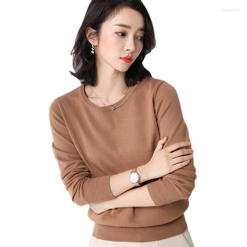 Women' Sweaters Autumn Women Sweater Pullover Solid O-neck Long-sleeved Soft Cashmere Large Size Knit Bottoming Shirt Female Tops, Black
Women' Sweaters Autumn Women Sweater Pullover Solid O-neck Long-sleeved Soft Cashmere Large Size Knit Bottoming Shirt Female Tops, Black